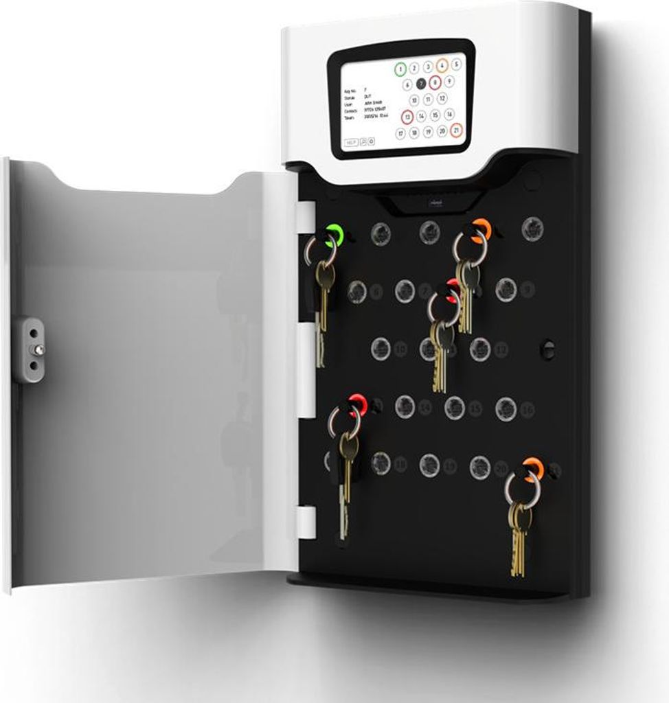 Traka21 Schlüsselmanagementsystem für Tür- & Autoschlüssel, Produktbild 