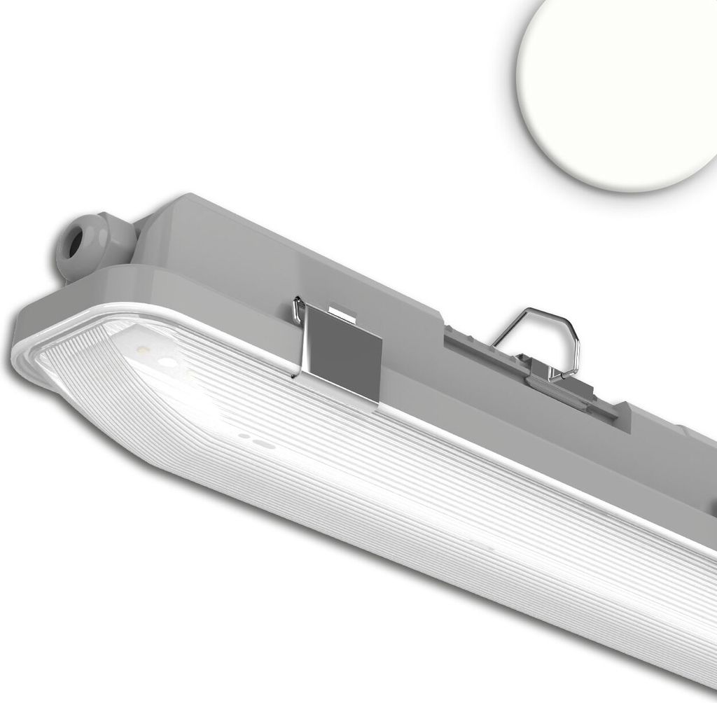 ISOLED 116390 LED Wannenleuchte SL 150cm, IP66, PowerSwitch 36-57W, 140lm/W, 4000K, DALI dimmbar