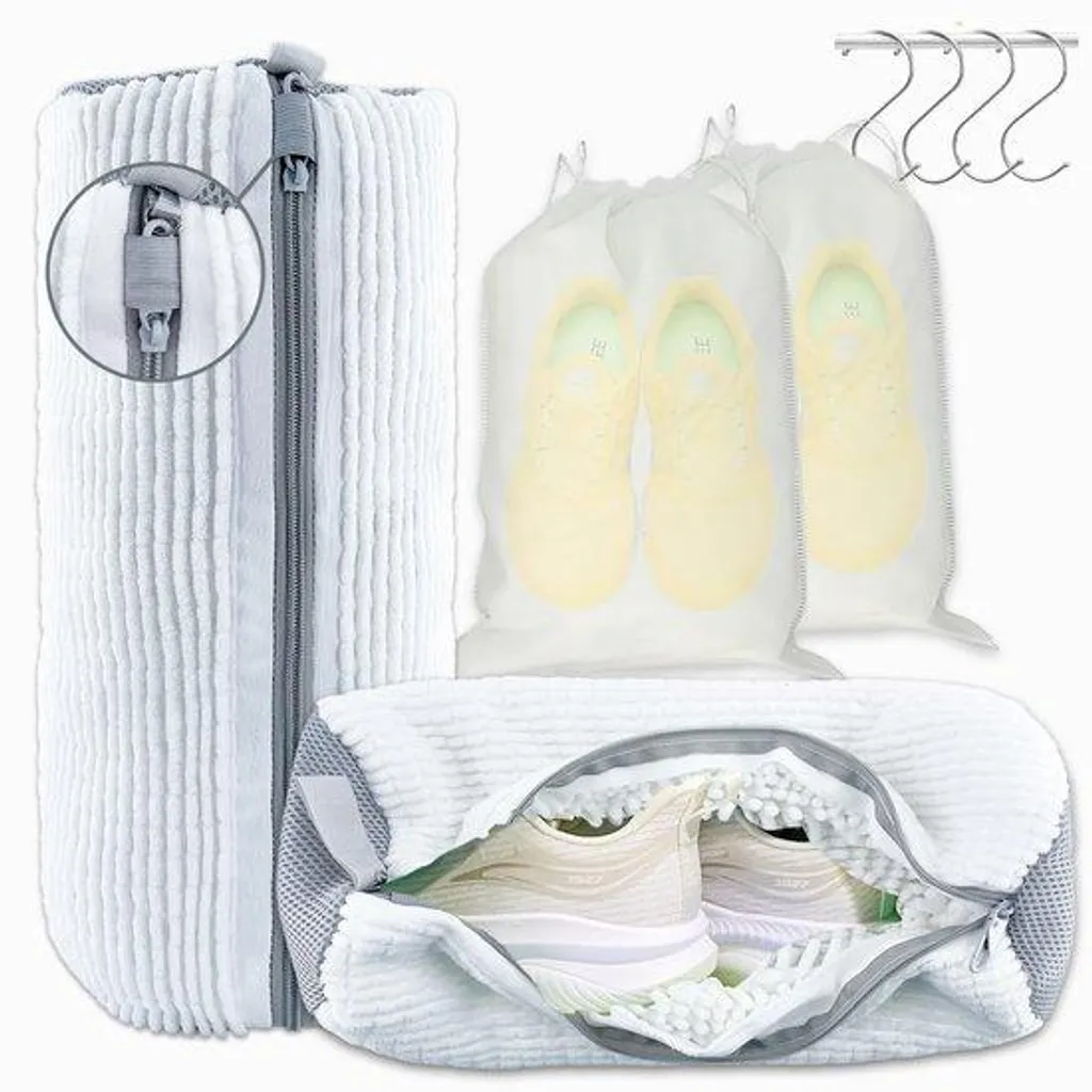 Sac de Lavage Chaussures Anti-Bruit pour Protéger Machine et Baskets