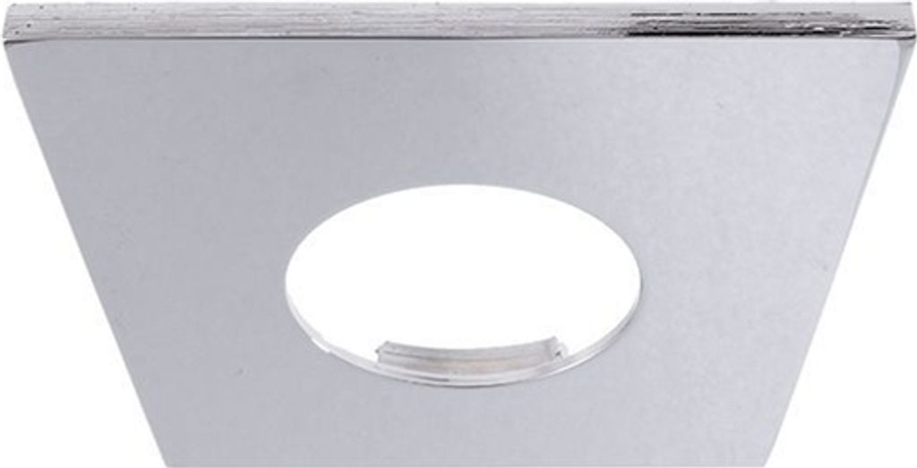 Abdeckung für COB 68 Mood IP65 chromoptik 83x83 mm