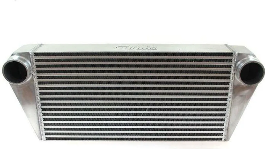 Intercooler TurboWorks 600x300x102 sorties arrière en aluminium T6