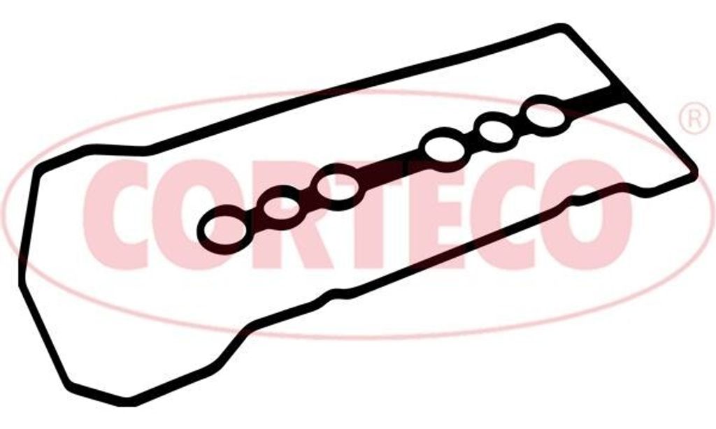 CORTECO 026569P Ventildeckel Zylinderkopfhaube Dichtung für TOYOTA AURIS (NRE15, ZZE15, ADE15, ZRE15, NDE15) für LOTUS ELISE