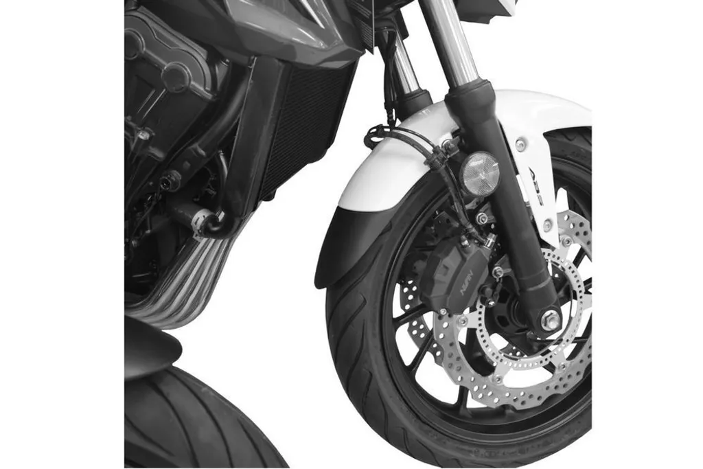 Prolongateur de garde-boue avant pour moto HONDA CB650F PUIG 8488N Noir