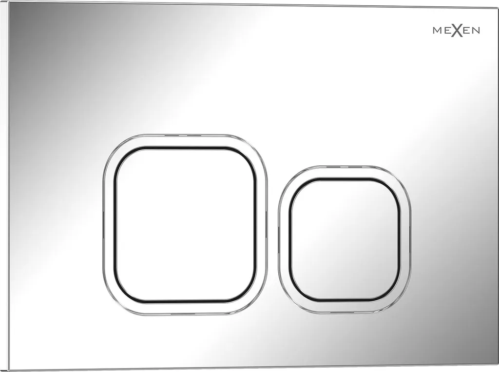 Placca di Comando Mexen Tex 03 Cromo Lucido 6103-03 | Design Moderno
