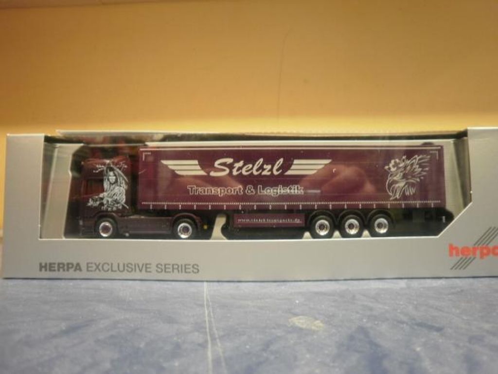 Herpa LKW Scania R Topl/Aerop. Ga-KSZ Stelzl
