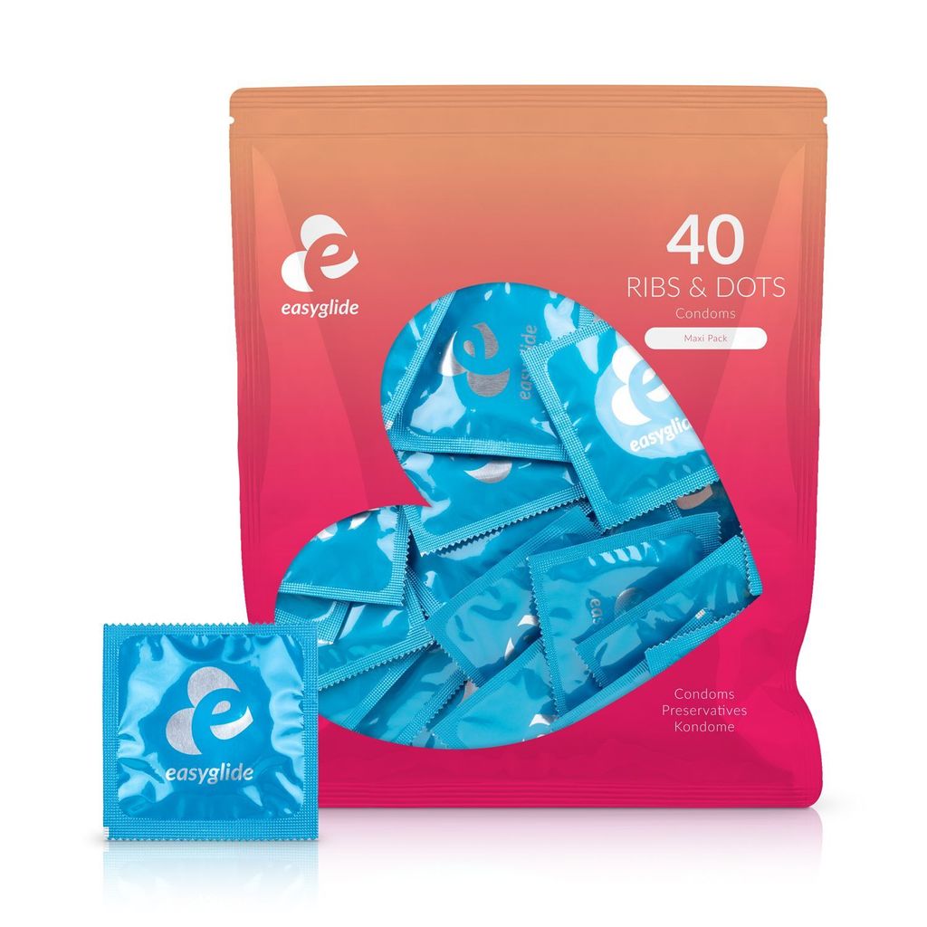 EasyGlide - Preservativi Ribs and Dots Immagine del prodotto 