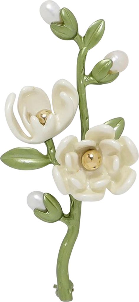 Brosche für Damen, Blumenform, rutschfest, verschleißfest, für Anzug, Mantel, Kragen, Hut, Schal, Dekoration, Kleidungsnadel, Abschlussball, Par...