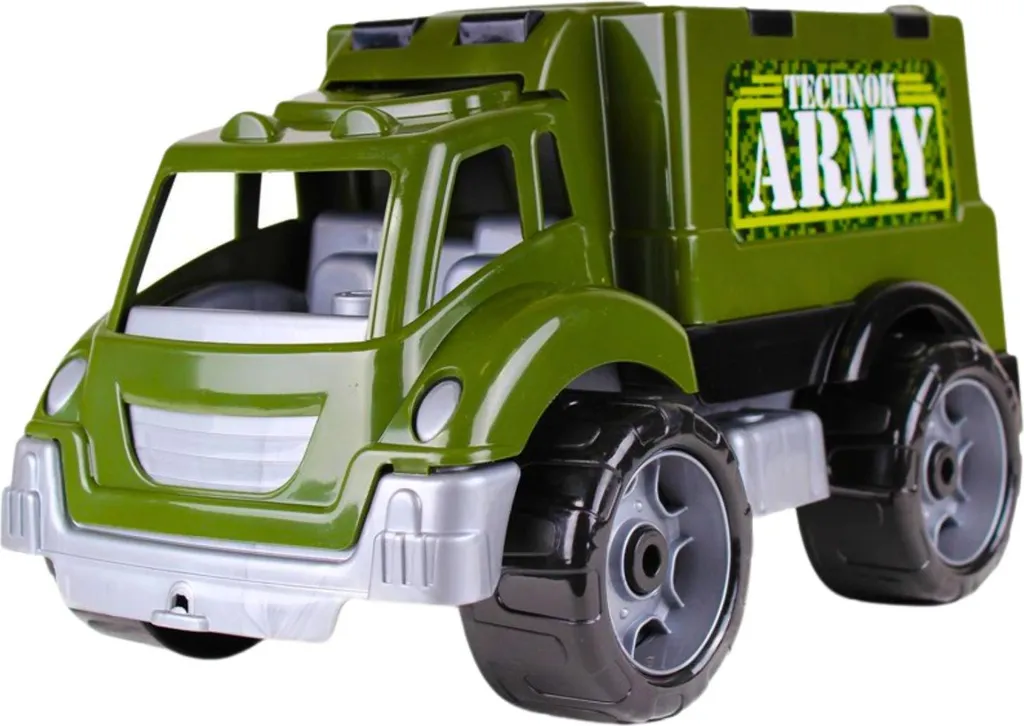 Grand Camion Militaire Jouet 33 cm - Idéal pour Missions de Sauvetage