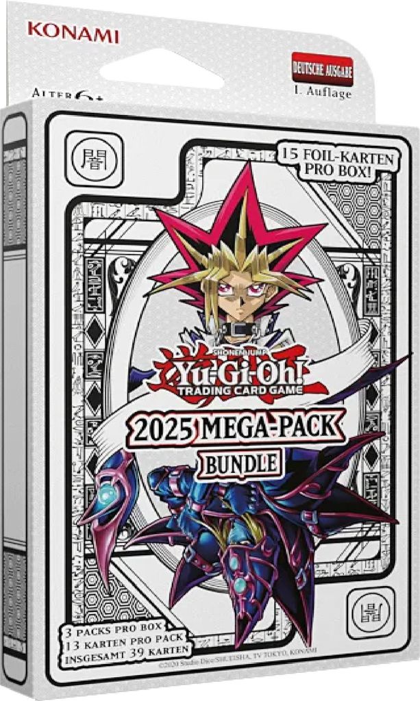 Yugioh ! 2025 Mega Pack Bundle (allemand) Image du produit 