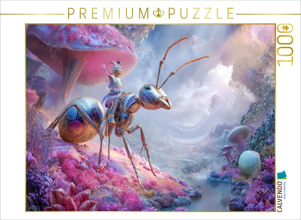 CALVENDO Puzzle Insektenplanet | 1000 Teile Lege-Größe 64x48cm Foto-Puzzle für glückliche Stunden