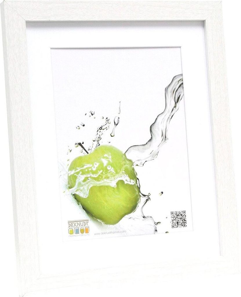 Deknudt S66KF1 P1: Marco de madera blanco de 18x24 cm con Imagen del producto 