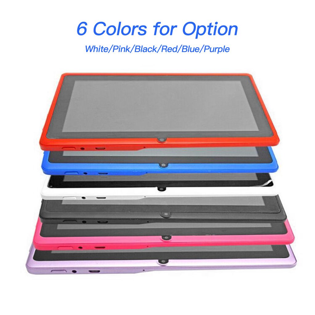 7 Zoll Kinder Tablet Android 4.4 Tablet PC mit Dual-Kameras Produktbild 4