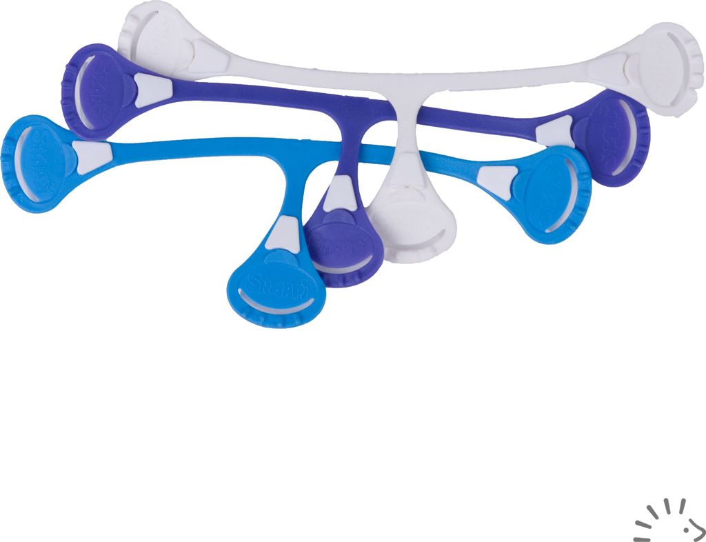 Popolini Windelklammer Snappi bunt 3er Pack 090195 Produktbild 