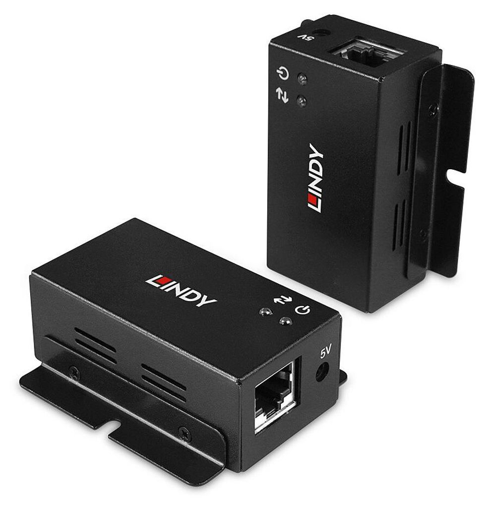 LINDY 50m 2 Port USB 2.0 Cat. 6 Extender