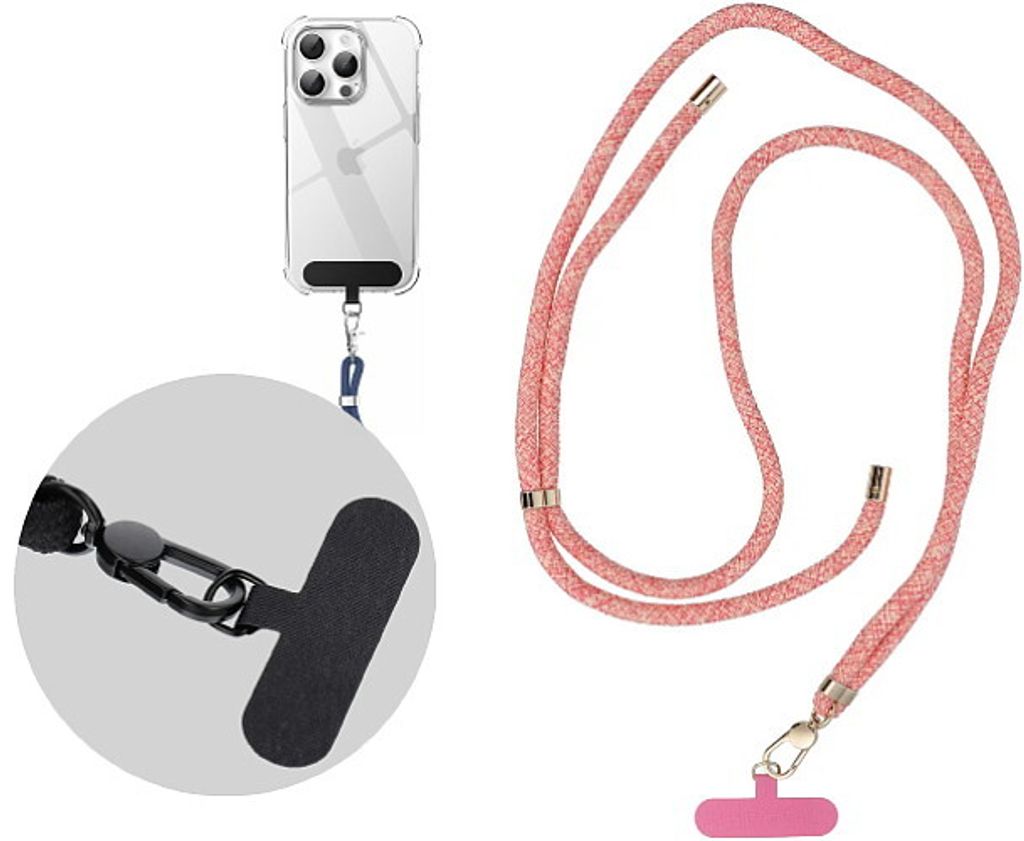 PhoneStrap / Handyband - Universal - LANYARD rose Produktbild 