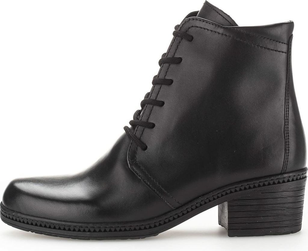 Gabor Schnürstiefeletten - 34.661.77 Damen 31363631343832 Schwarz 37 1/2 EU