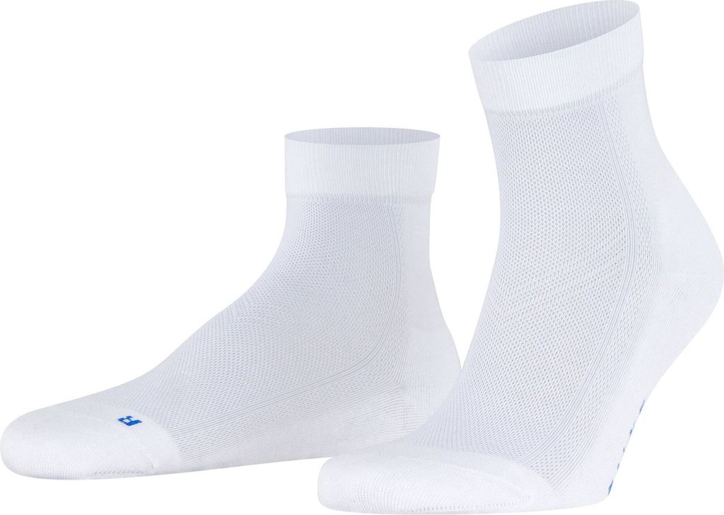 FALKE Uni Socken - Cool Cick, Polyester, einfarbig Weiß 46-48