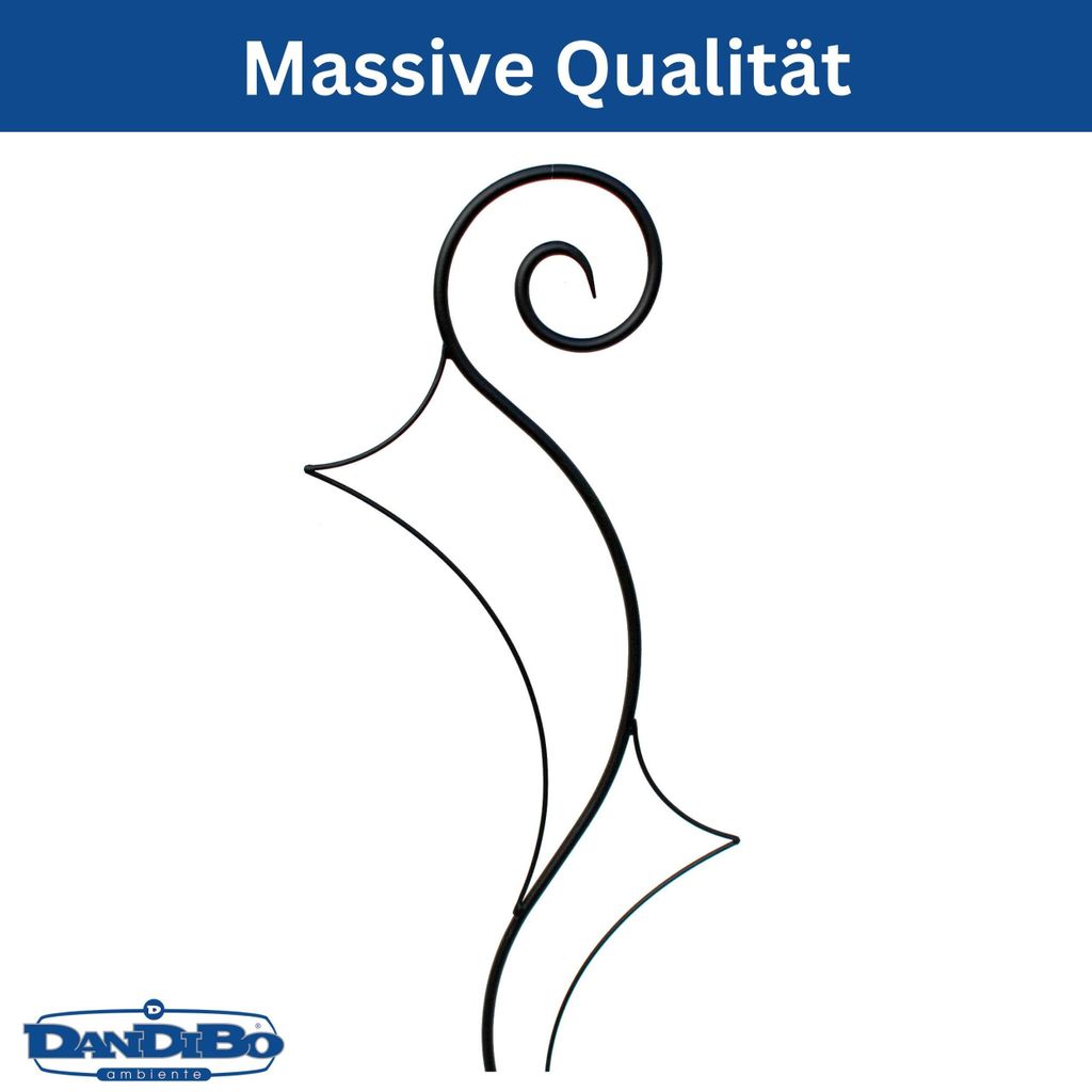 DanDiBo Supporto per rampicanti in metallo, 135 cm, 93999
