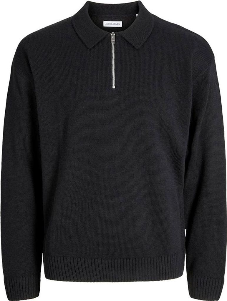 Jack & Jones Urban Langarm-polo Schwarz S Mann Schwarz S