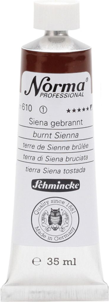 Schmincke 35ml Norma Professional Siena gebrannt Öl 11 610 009