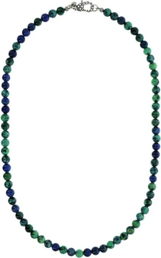 Collier Albert M. WSOX00476.AZZ avec maillons travaillés en argent 925