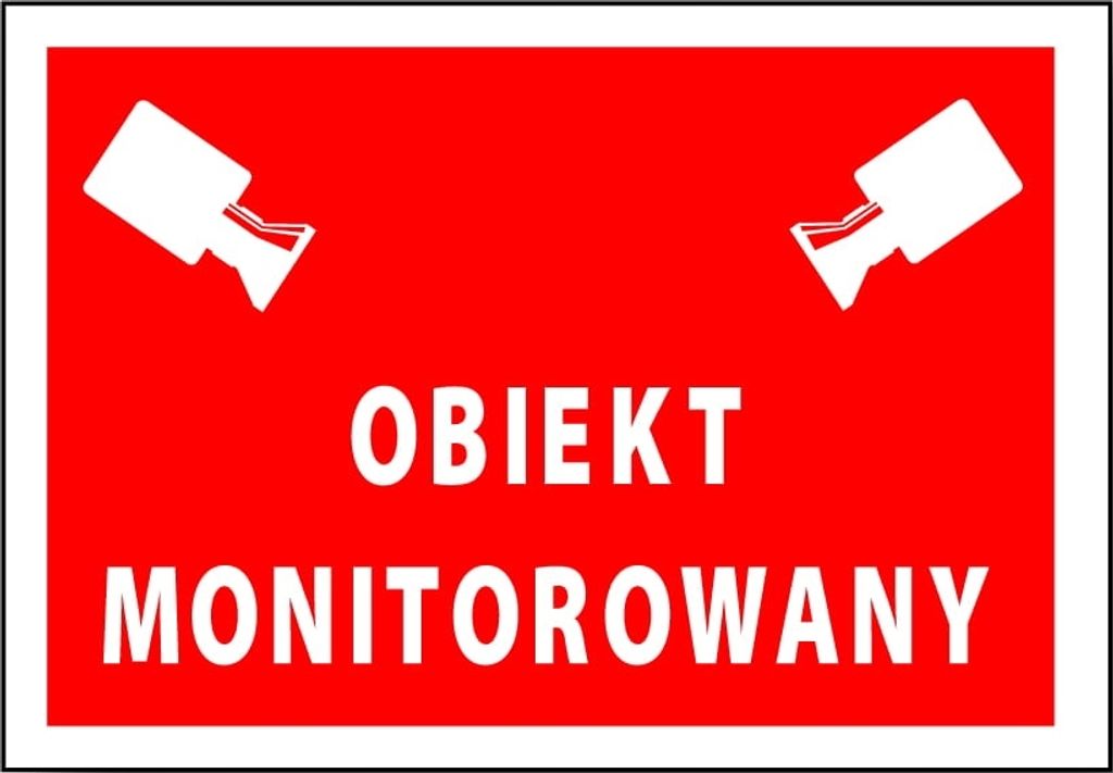 Zi-36 - Beschilderung - Überwachtes Objekt 17X25