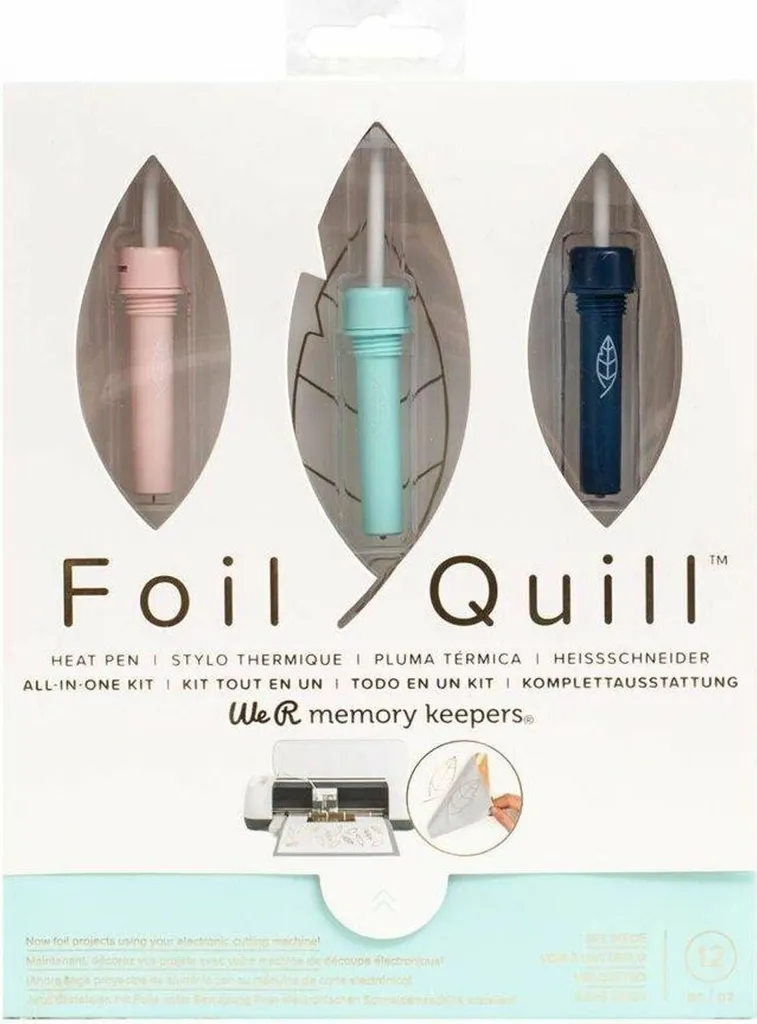 Solution de dorure sans colle Foil Quill pour machine de découpe USB