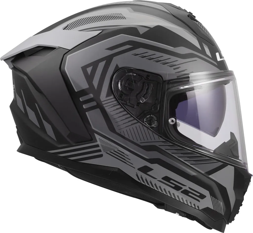 Casque intégral touring LS2 FF817 Challenger II Dravix Gris de taille L