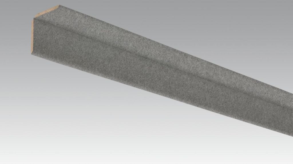 MEISTER Faltleiste groß 2380 x 35 x 3,5 mm 20105 Vlies grau