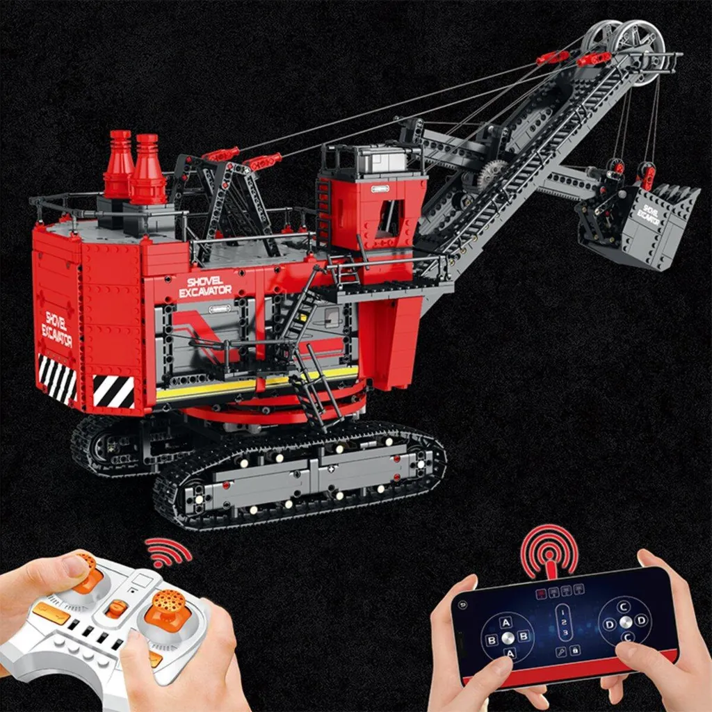 Reobrix 22014 Pelle Frontale à Câbles - Jeu de Construction Technique - 3