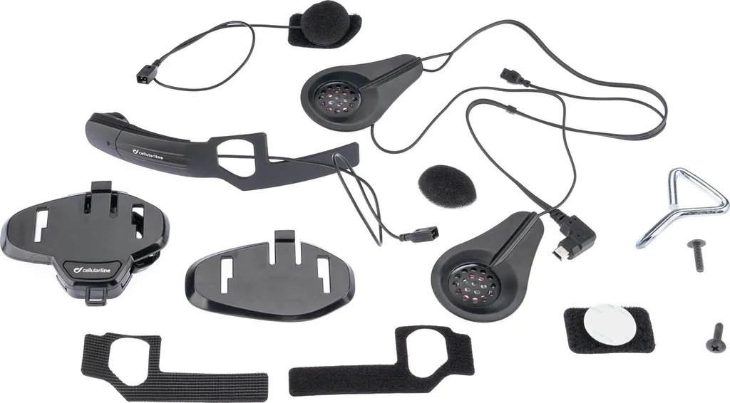 Interphone Kit Audio Casque Shark - Communication claire et musique 2 roues