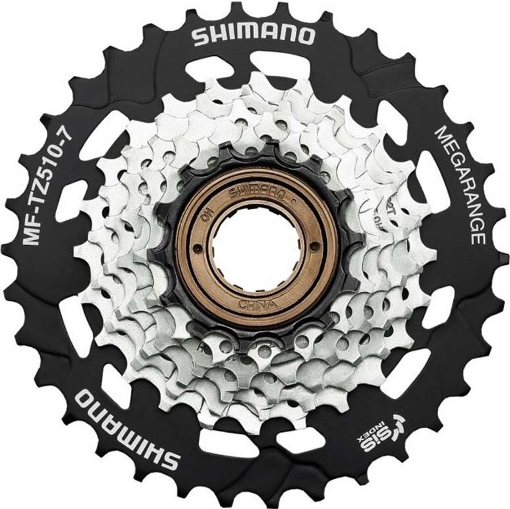 Shimano Tourney MF-TZ510-7 Kassette 7-Speed 14-28T Produktbild 5