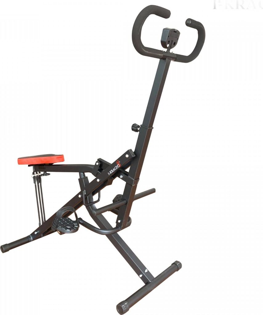 I-Kracht KT-00131: Total Fitness Crunch mit digitalem Monitor, Schwarz