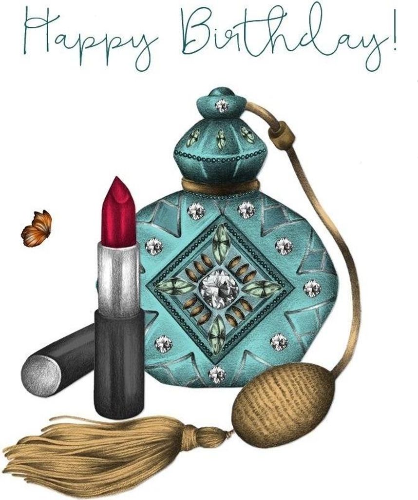 Handgefertigte Swarovski-Karte ohne Text, Geburtstag