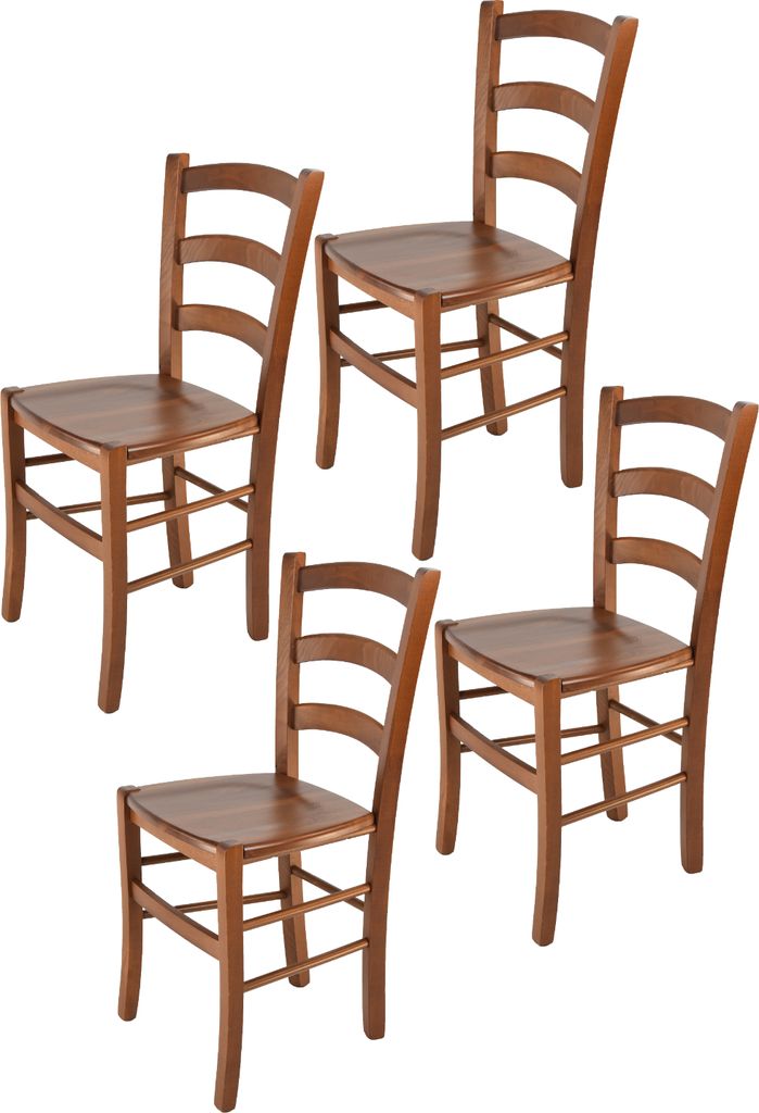 t m c s Tommychairs - Set di 4 sedie VENICE per cucina e Immagine del prodotto 
