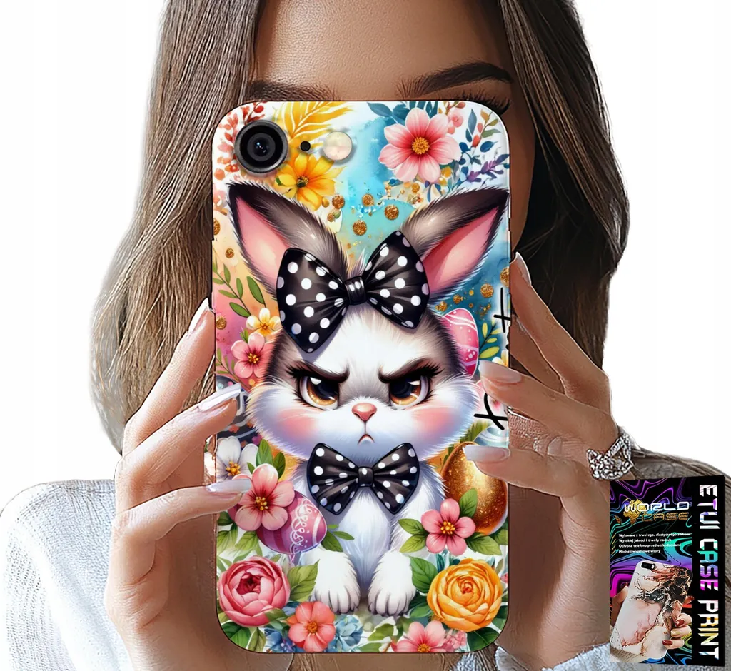 Custodia iPhone 6 6S Pasqua con Vetro Temperato | Cover Protettiva