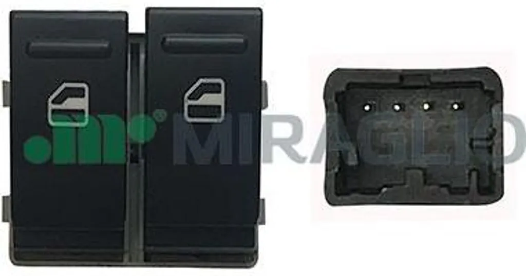 Interruttore Alzacristalli Miraglio 121/VKB76009 per VW Transporter V