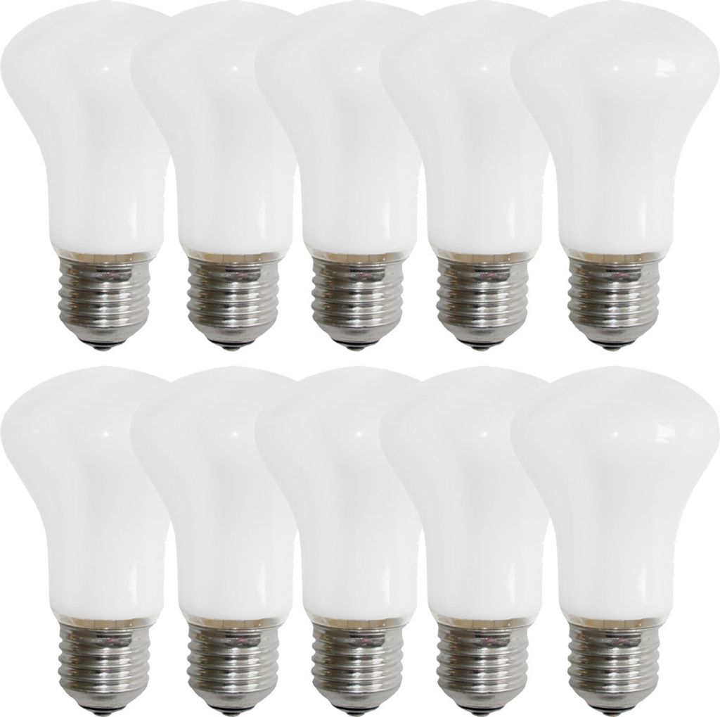 10 x Glühbirne 100W E27 Opal Glühlampe 100 Watt Krypton Glühbirnen Glühlampen