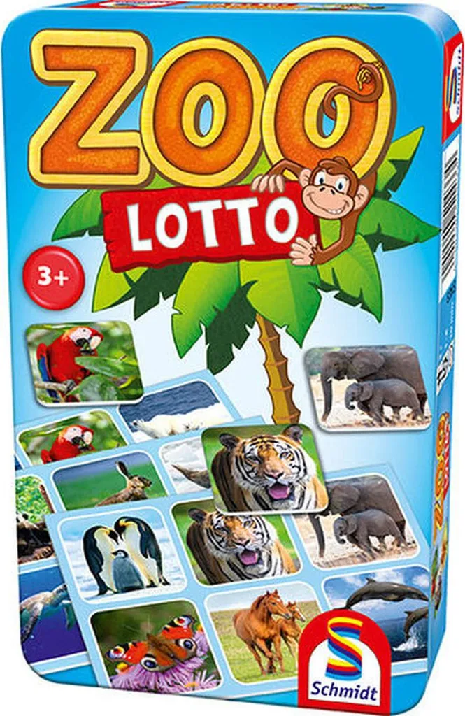 Jeu de société Zoo Lotto : l'activité idéale pour occuper les enfants en famille