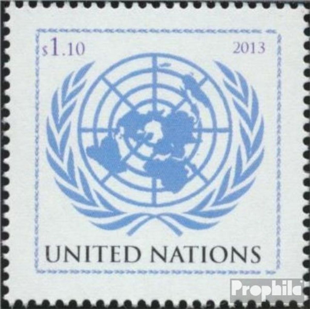 Briefmarken UNO - New York 2013 Mi 1321 (kompl.Ausg.) postfrisch Jahr der Schlange