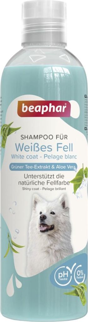 Beaphar Shampoo für weißes Fell 250 ml Produktbild 