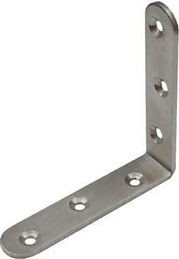 Edelstahl Winkelverbinder Lochwinkel Verbinder Holzverbinder Halter 4-04 90x90x19mm (2,8mm) 1 Stück