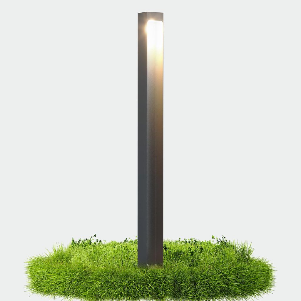 doporro Wegeleuchte Außen IP65 Gartenleuchte Mit Strom Und Produktbild 