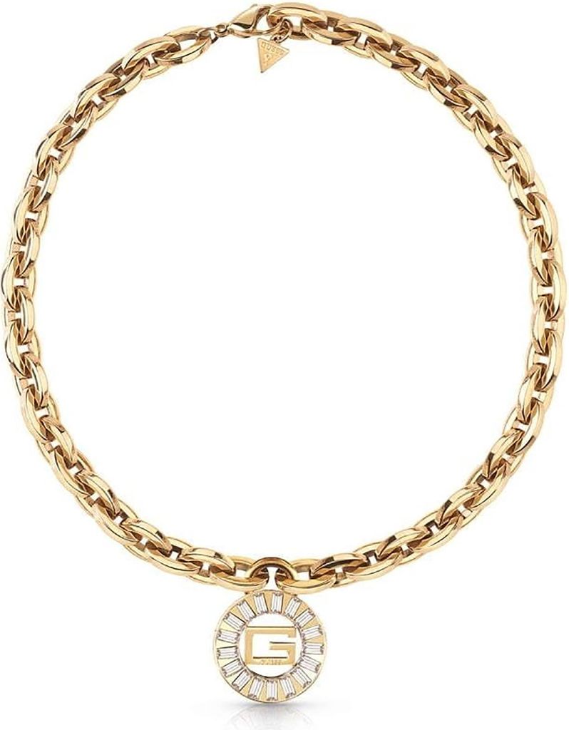 Halsketten Guess Gold   Kollektion Iconic - frau Produktbild 