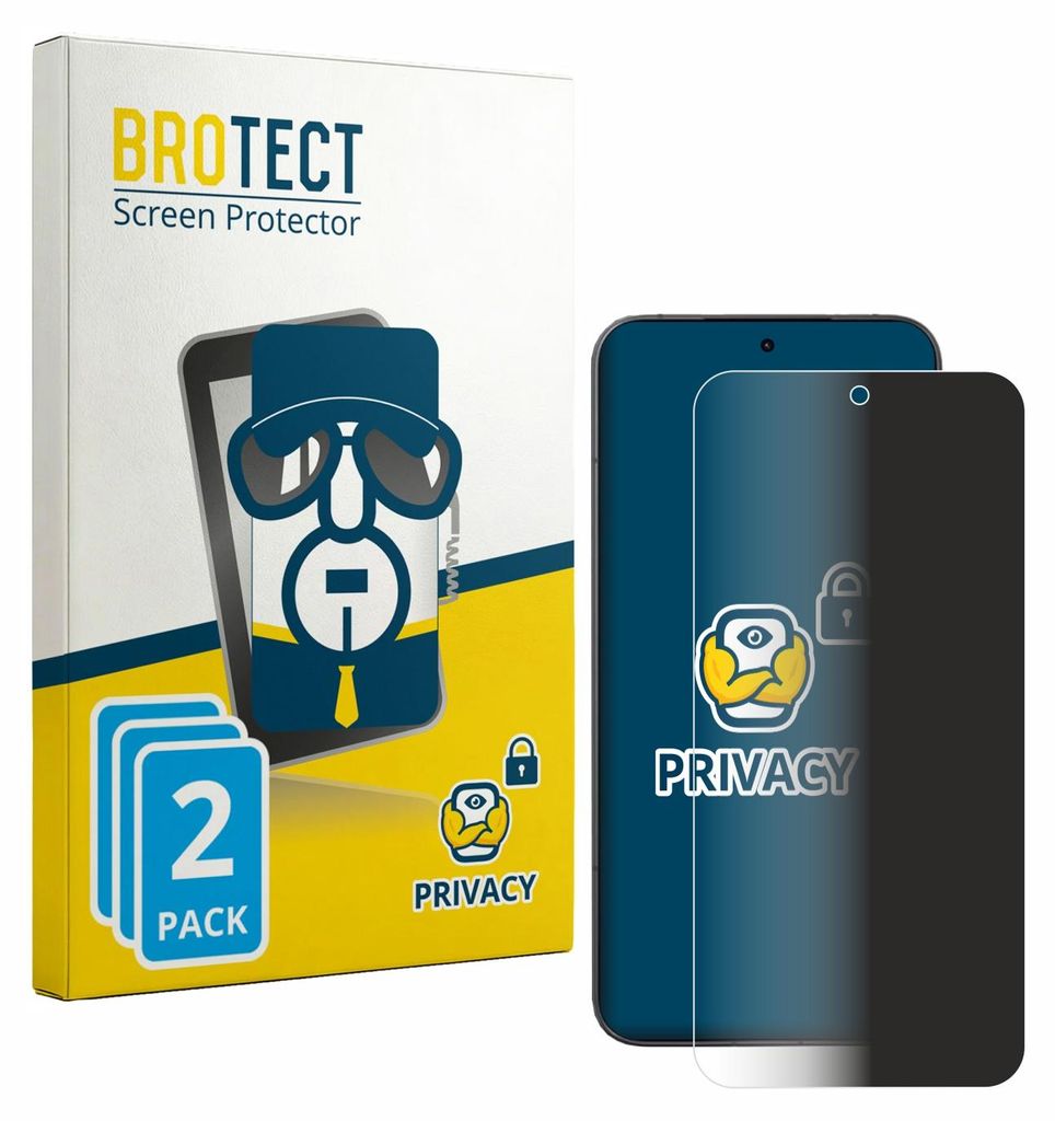 2x BROTECT Sichtschutzfolie für Xiaomi 17T Pro Anti-Spy Privacy Sichtschutz Blickschutz Folie Blaulicht-Schutz