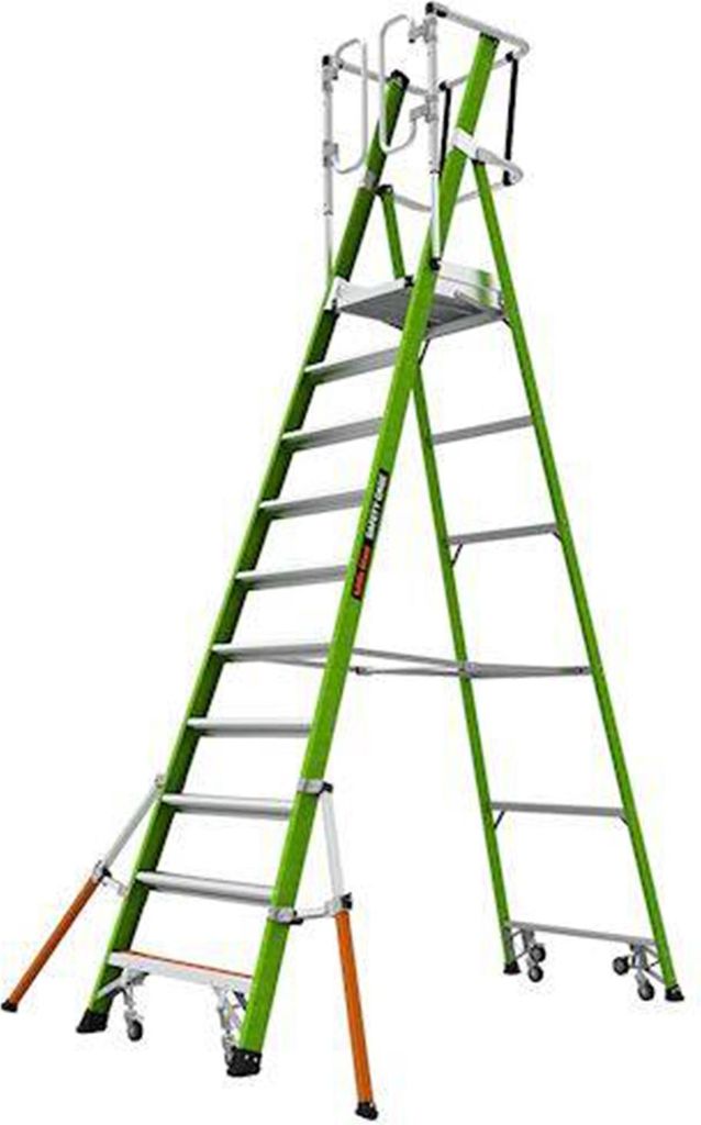 Little Giant Safety Cage 2.0 Podestleiter 10 Stufen