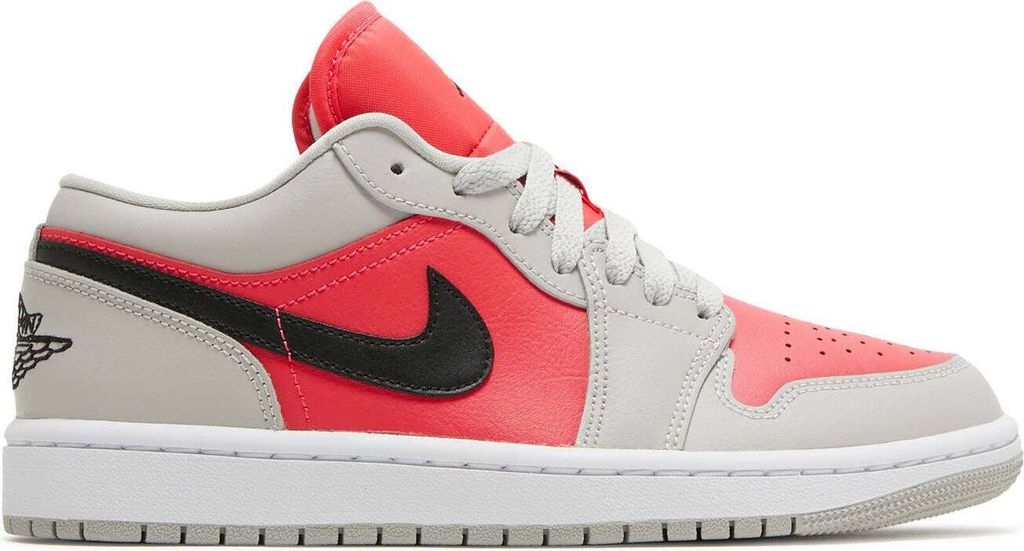 Air Jordan 1 Retro Low Light Iron Ore Siren Red - EU: 40.5