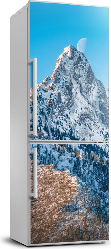 Tulup Kühlschrankdekoration - 70x190 cm - Aufkleber auf dem Kühlschrank - Tatra Giewont