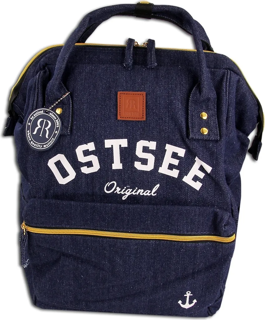 Sac Shopping Robin Ruth OSTSEE Bleu Marine Idéal pour Voyage et Loisirs