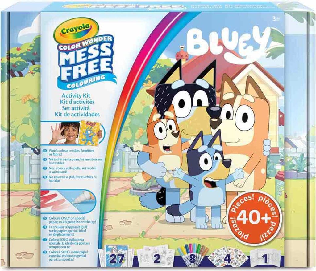 Caja de colores Crayola Color Wonder, color azul, Imagen del producto 
